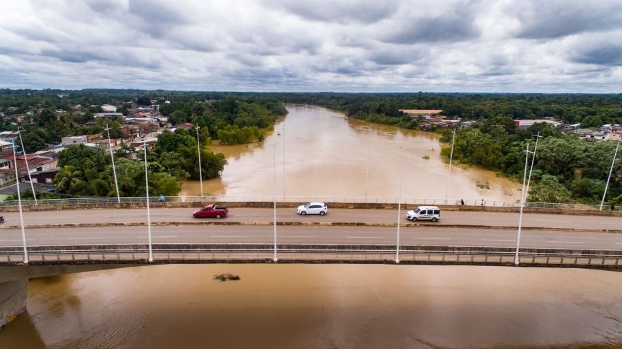 Rio Acre Volta A Baixar O Nível Na Capital Acreana E Sai Da Cota De Transbordamento Na Hora Da 