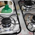 Misturinha caseira para limpar fogão limpa como mágica e deixa brilhando como novo