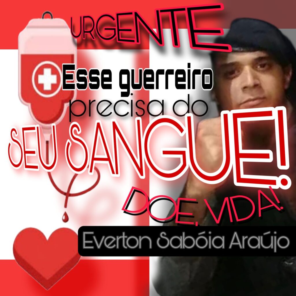 Sargento que tentou tirar a própria vida passa por cirurgia de emergência e precisa de doação de sangue