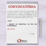 Sinteac convoca servidores de apoio para acampar em frente a prefeitura