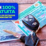 Carteira de motorista 100% gratuita: veja todos os estados brasileiros que podem emitir