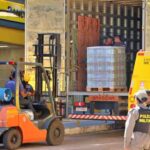 Sob forte esquema de segurança, agência bancária em Rio Branco recebe mais de 30 toneladas de dinheiro Sob forte esquema de segurança, agência bancária em Rio Branco recebe mais de 30 toneladas de dinheiro
