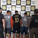 Três homens são presos sob suspeita de estupro coletivo contra jovem de 18 anos no Acre
