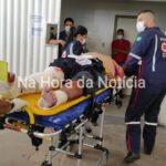 Motociclista fica em estado grave após colidir contra caminhão em Rio Branco Motociclista fica em estado grave após colidir contra caminhão em Rio Branco