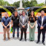 Nicolau Júnior prestigia apresentação de nova frota da empresa Transacreana