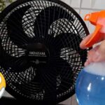 Agora só limpo o ventilador assim ele fica limpo higienizado e muito mais potente