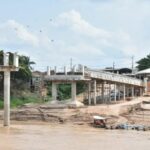 Governo avança na construção da ponte do Segundo Distrito de Sena Governo avança na construção da ponte do Segundo Distrito de Sena