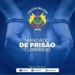 Polícia Militar prende dois foragidos da justiça e apreende motocicleta roubada na Transacreana