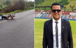 Árbitro de futebol morre em colisão de motos no interior da Bahia