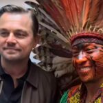 Encontro entre indígena acreano e Leonardo Di Caprio repercute na internet
