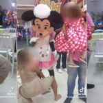 Mãe dança funk seminua em festa infantil, vídeo viraliza e ela desabafa