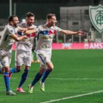 Fortaleza faz grande primeiro tempo e vence América-MG na Sul-Americana Fortaleza faz grande primeiro tempo e vence América-MG na Sul-Americana