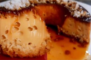 Esse pudim de 3 ingredientes na AirFryer é tão fácil que até criança consegue fazer e não precisa nem de liquidificador