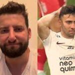 Humorista brinca com morte de pai de jogador do Corinthians ao vivo, pede desculpas e SBT toma medida drástica Humorista brinca com morte de pai de jogador do Corinthians ao vivo, pede desculpas e SBT toma medida drástica
