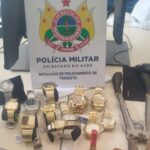 Em ação rápida, militares do Bptran apreendem arma de fogo e prendem suspeito de roubo Em ação rápida, militares do Bptran apreendem arma de fogo e prendem suspeito de roubo