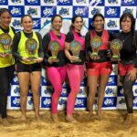 Nove duplas participaram do 1⁰ Torneio Feminino Sereias da Praia
