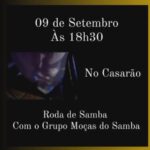Grupo Moças do Samba realiza neste sábado a roda 