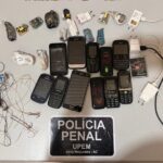 Carga de celulares é interceptada pela Polícia Penal no Presídio Evaristo de Moraes, em Sena Madureira Carga de celulares é interceptada pela Polícia Penal no Presídio Evaristo de Moraes, em Sena Madureira
