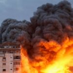 Vídeo registra pessoas correndo para aeroporto durante ataques do Hamas a Israel