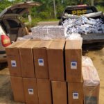 PRF apreende um veículo e 15 mil maços de cigarros contrabandeados, durante fiscalização, no Acre PRF apreende um veículo e 15 mil maços de cigarros contrabandeados, durante fiscalização, no Acre