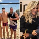 Leonardo posa só de sunga ao jogar futevôlei na praia, e Poliana Rocha elogia Leonardo posa só de sunga ao jogar futevôlei na praia, e Poliana Rocha elogia
