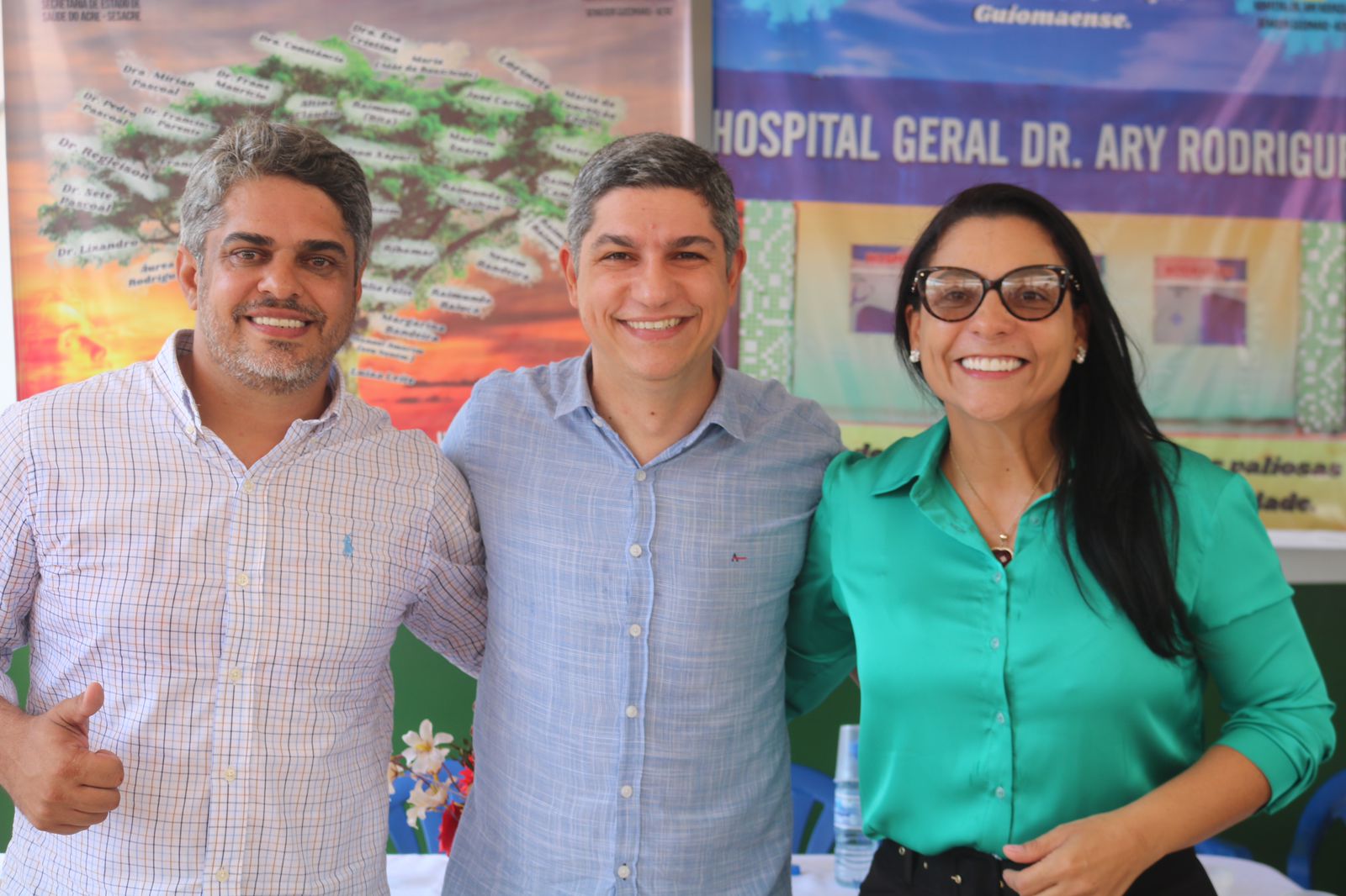 Calegário participa de comemoração dos 41 anos do Hospital Dr. Ary Rodrigues, em Senador Guiomard
