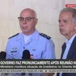 Governo prepara seis aviões para resgatar brasileiros na zona de conflito entre Israel e Hamas Governo prepara seis aviões para resgatar brasileiros na zona de conflito entre Israel e Hamas