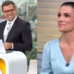 Bocardi deixa jornalista sem graça ao exibir foto de jogador do Corinthians: Bocardi deixa jornalista sem graça ao exibir foto de jogador do Corinthians: