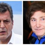 Sergio Massa e Javier Milei vão disputar o 2º turno na Argentina Sergio Massa e Javier Milei vão disputar o 2º turno na Argentina