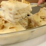 Pavê de creme simples e delicioso para deixar seus convidados com água na boca