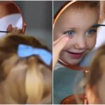 Ana Paula Siebert mostra a filha penteando a sobrancelha e os cíliosAna Paula Siebert Ana Paula Siebert mostra a filha penteando a sobrancelha e os cíliosAna Paula Siebert