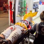 Adolescente fica ferido após colidir com carro em Rio Branco Adolescente fica ferido após colidir com carro em Rio Branco