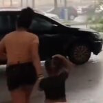 ‘Nasceram de novo’: teto de shopping desaba e mãe e filha escapam por pouco