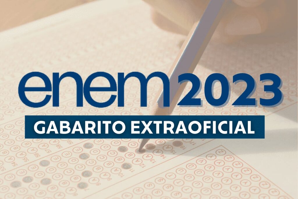 Confira o gabarito extraoficial do primeiro dia das provas do Enem 2023