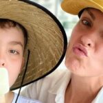 Ana Hickmann não se desgruda do filho após atrito com o marido