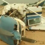 Avião cai no Pantanal do Mato Grosso do Sul e deixa quatro pessoas feridas Avião cai no Pantanal do Mato Grosso do Sul e deixa quatro pessoas feridas