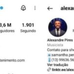 Alexandre Pires retira o nome de seu empresário do Instagram após prisão preventiva; entenda Alexandre Pires retira o nome de seu empresário do Instagram após prisão preventiva; entenda