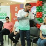 Ao lado de Mailza, Nicolau Jr participa do lançamento do programa de natal do estado