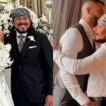 Bell Marques aparece de bandana no casamento do filho e web reage: 'Não abandona' Bell Marques aparece de bandana no casamento do filho e web reage: 'Não abandona'