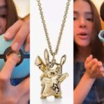 Bruna Marquezine ganha colar de Pikachu que custa R$ 140 mil: 'Nerd Luxury'