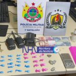 Força Tática do 1° Batalhão estoura boca de fumo e prende traficante em Rio Branco Força Tática do 1° Batalhão estoura boca de fumo e prende traficante em Rio Branco