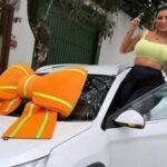 Jenny Miranda mostra carro novo: ‘Realizei um sonho’