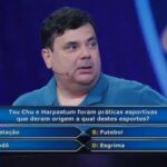 Participante com mestrado no ITA erra pergunta de R$ 1 milhão no Domingão