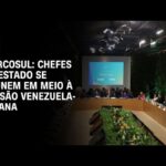 Mercosul: chefes de Estado se reúnem em meio à tensão Venezuela-Guiana e a 3 dias da posse de Milei Mercosul: chefes de Estado se reúnem em meio à tensão Venezuela-Guiana e a 3 dias da posse de Milei