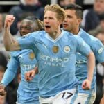 De Bruyne sai do banco e decide vitória do City sobre Newcastle na Premier League