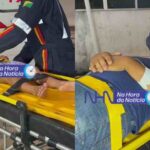 Colisão entre motociclistas deixa pai e filha feridos; causador do acidente foge com placa adulterada em Rio Branco
