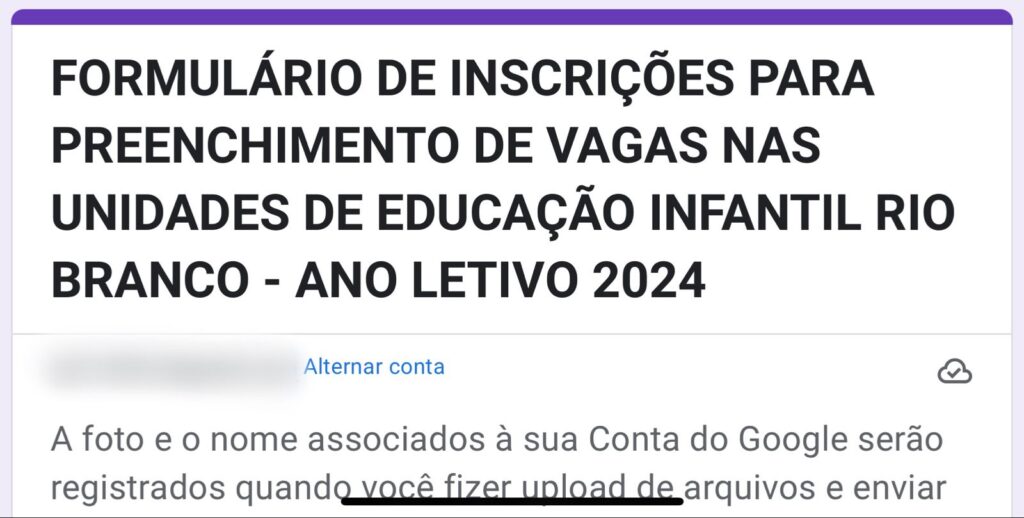 Pais reclamam de problemas para fazer inscrição on-line para vagas em creches de Rio Branco