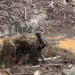PF apreende armas e equipamentos do garimpo ilegal em Terra Yanomami