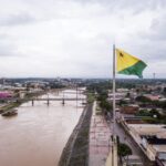 Redução no nível do Rio Acre traz alívio, mas Defesa Civil permanece alerta Redução no nível do Rio Acre traz alívio, mas Defesa Civil permanece alerta