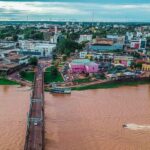Rio Acre: Nível do rio continua em queda mesmo com chuvas intensas